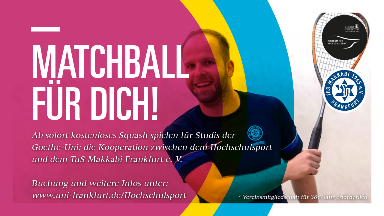 Hochschulsport-Frankfurt-Squash-tus-Makkabi-Kooperation