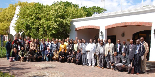 Members of BIOTA-Westafrica during the conference in Spier