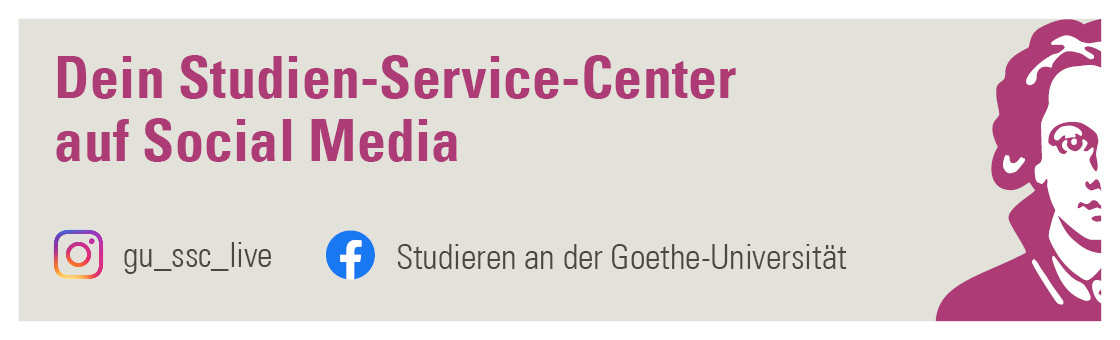 Goethe Universitat Studien Service Center Auf Social Media